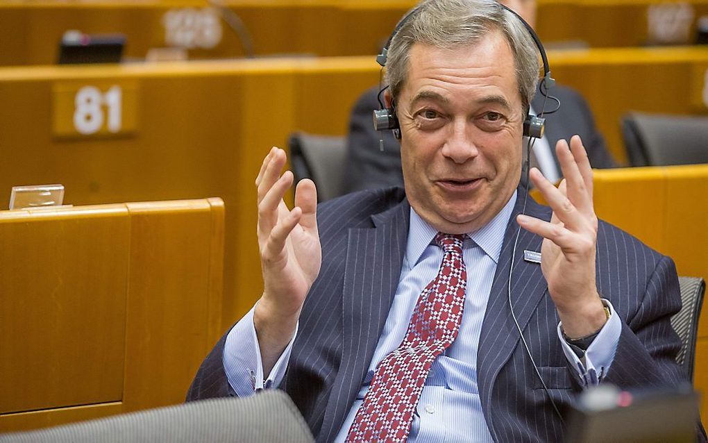 Farage. beeld EPA