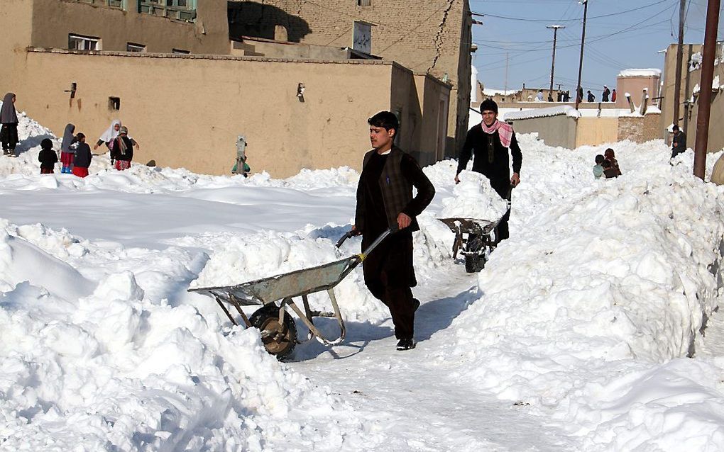 Ghazni, Afghanistan. beeld EPA