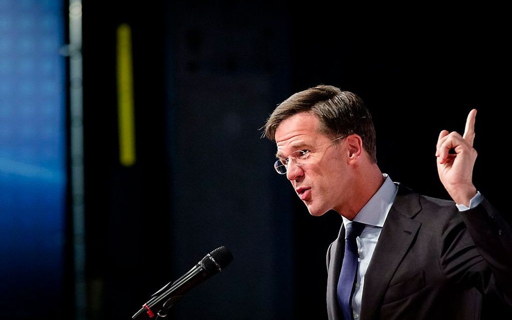 Premier en VVD-leider Rutte. beeld ANP