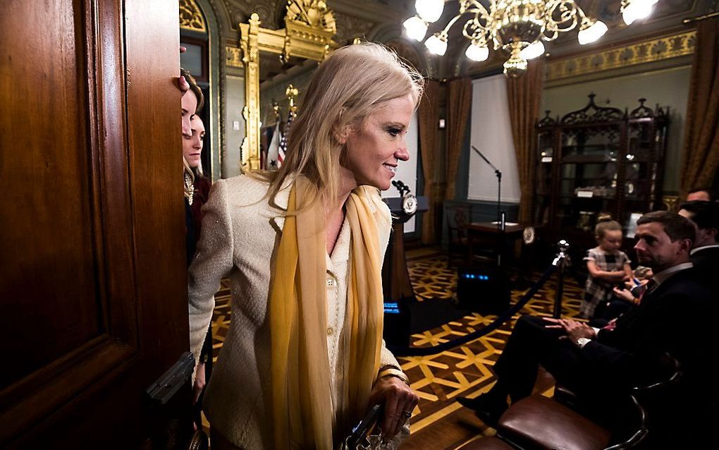 Kellyanne Conway. beeld EPA