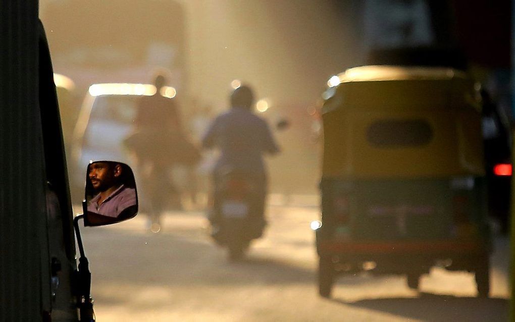 Straatbeeld India. beeld EPA, Jagadeesh NV