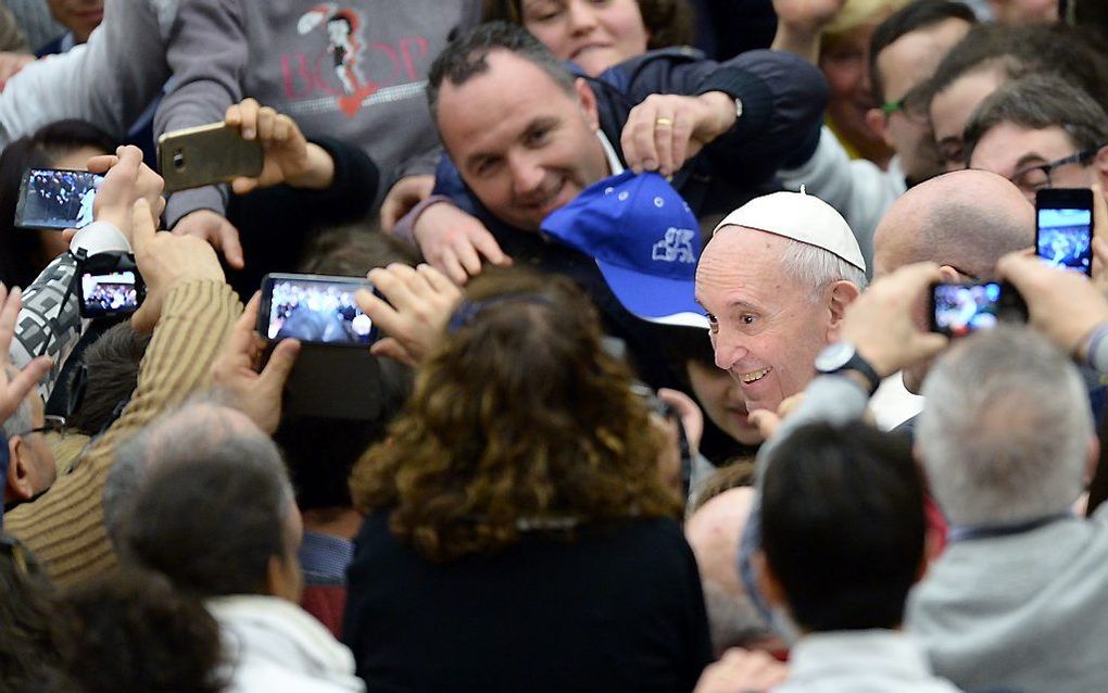 Paus Franciscus. beeld AFP