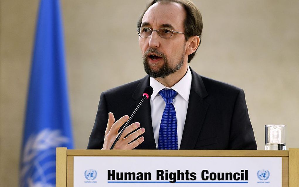 Zeid Ra’ad al Hussein. beeld AFP