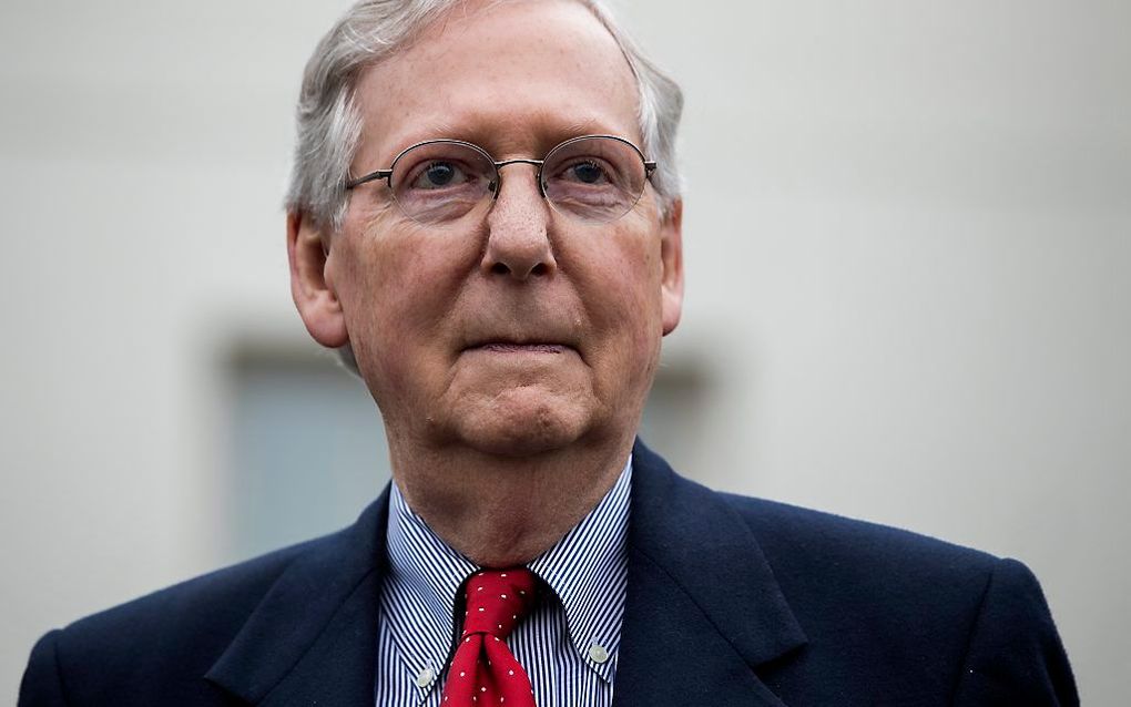 Mitch McConnell. beeld EPA