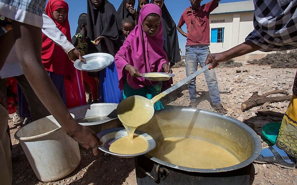 In Jemen, Somalië, Zuid-Soedan en het noordoosten van Nigeria dreigt momenteel hongersnood voor 20 miljoen mensen. beeld ANP