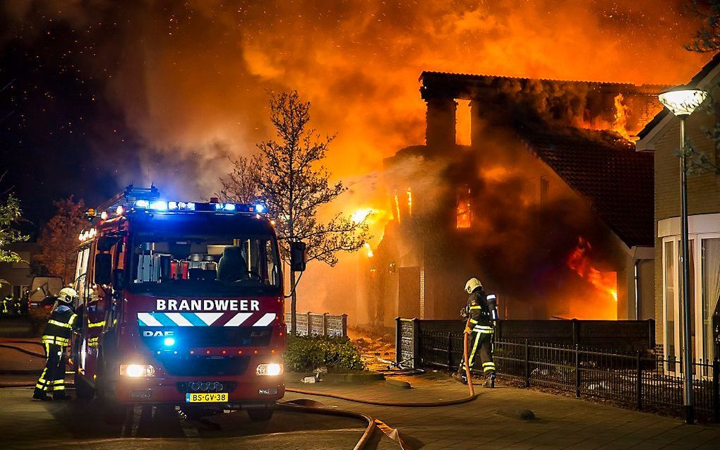 „Bij een calamiteit moet een brandweerman het lang kunnen volhouden.” beeld ANP Maricmedia