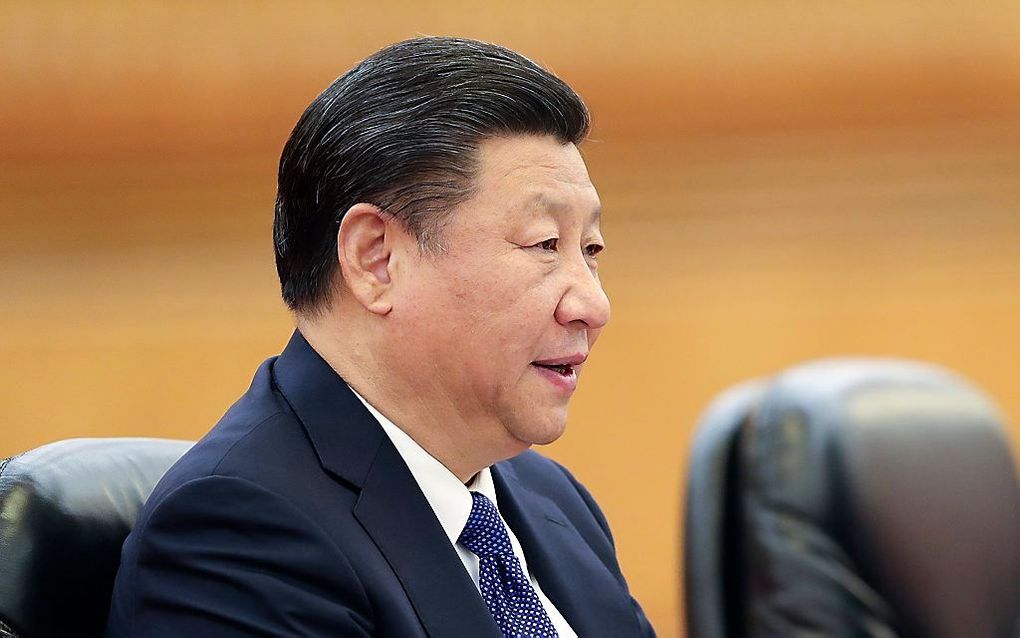 De Chinese president Xi. beeld EPA