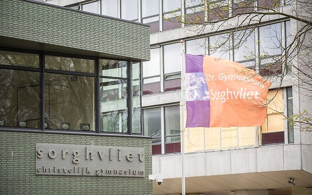 Het Christelijk Gymnasium Sorghvliet in Den Haag. beeld ANP