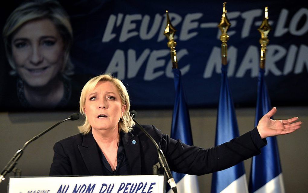 Marine Le Pen. beeld AFP