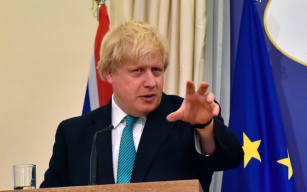 De Britse minister Boris Johnson van Buitenlandse Zaken. beeld AFP