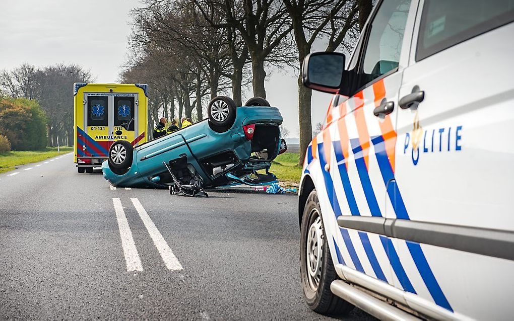 Zeker vier mensen kwamen dit weekeinde om het leven in het verkeer. beeld ANP, GinoPress B.V.