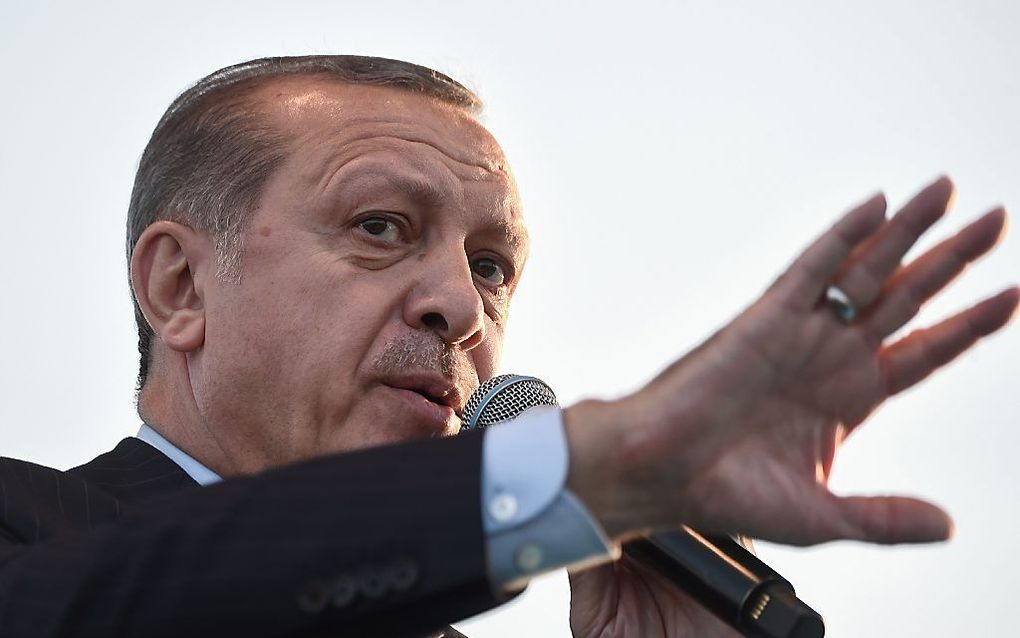 President Erdogan. beeld AFP