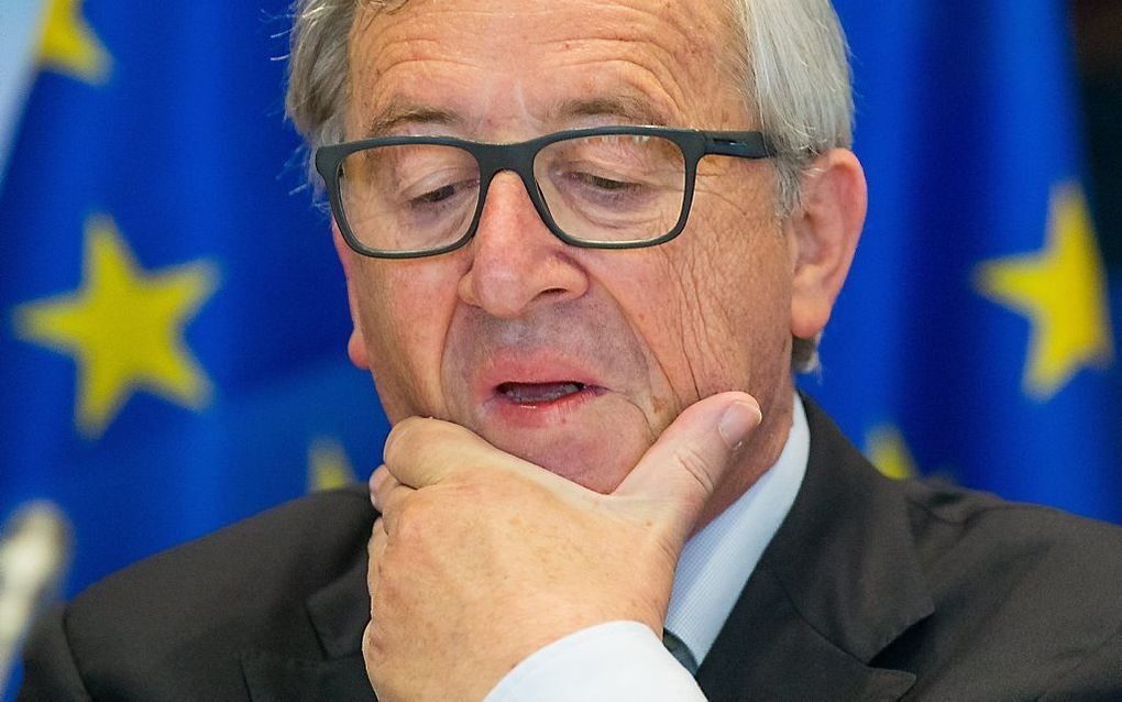 Juncker. beeld EPA