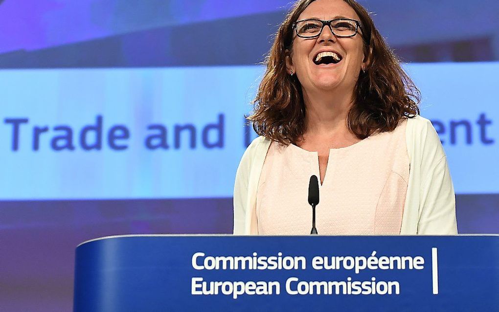 Malmström. beeld AFP