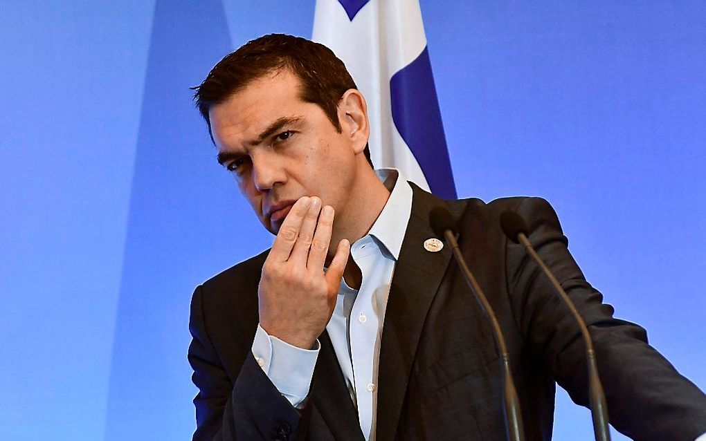 Tsipras. beeld AFP