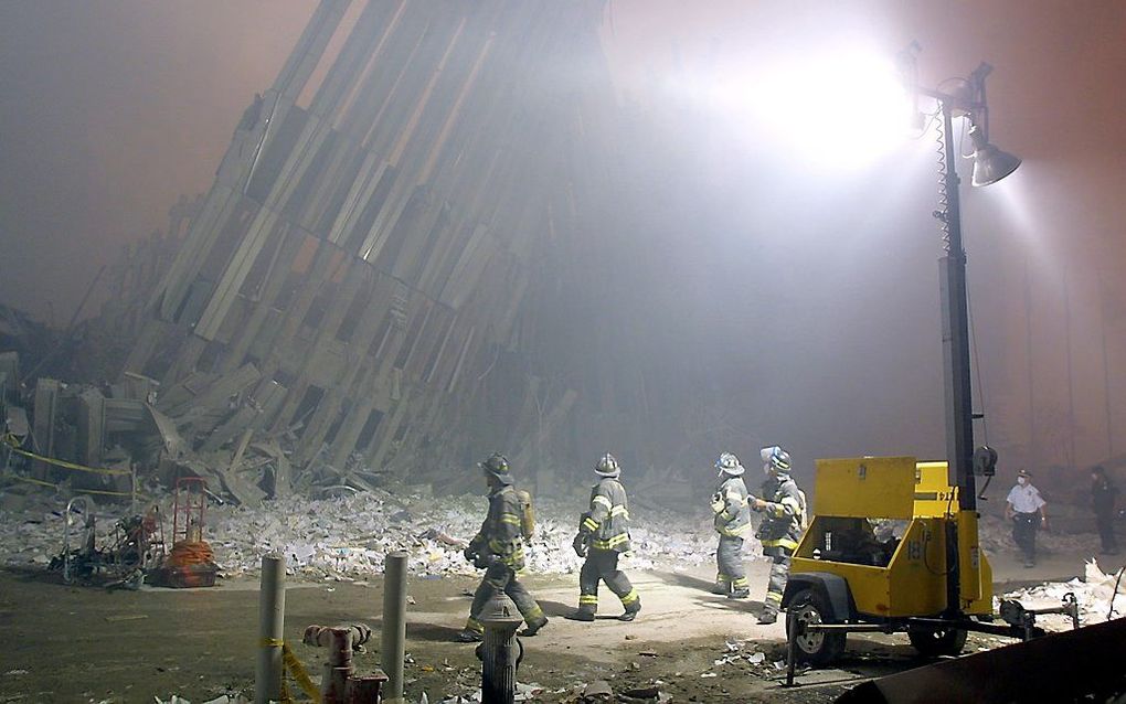 New York, 11 september 2001. beeld AFP