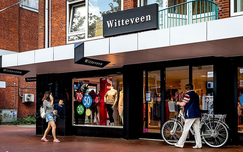 Een filiaal van Witteveen Mode. De modeketen werd juli vorig jaar failliet verklaard door de rechtbank. beeld ANP