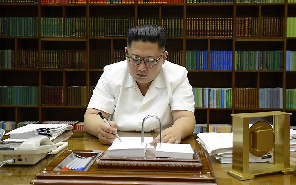 Kim Jong-un. beeld AFP