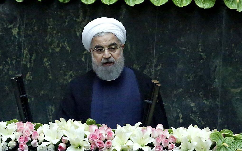 Rohani. beeld AFP