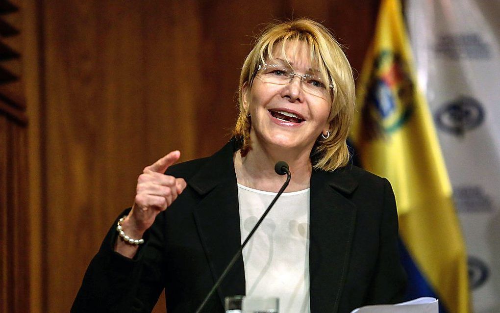 Luisa Ortega Díaz. beeld EPA