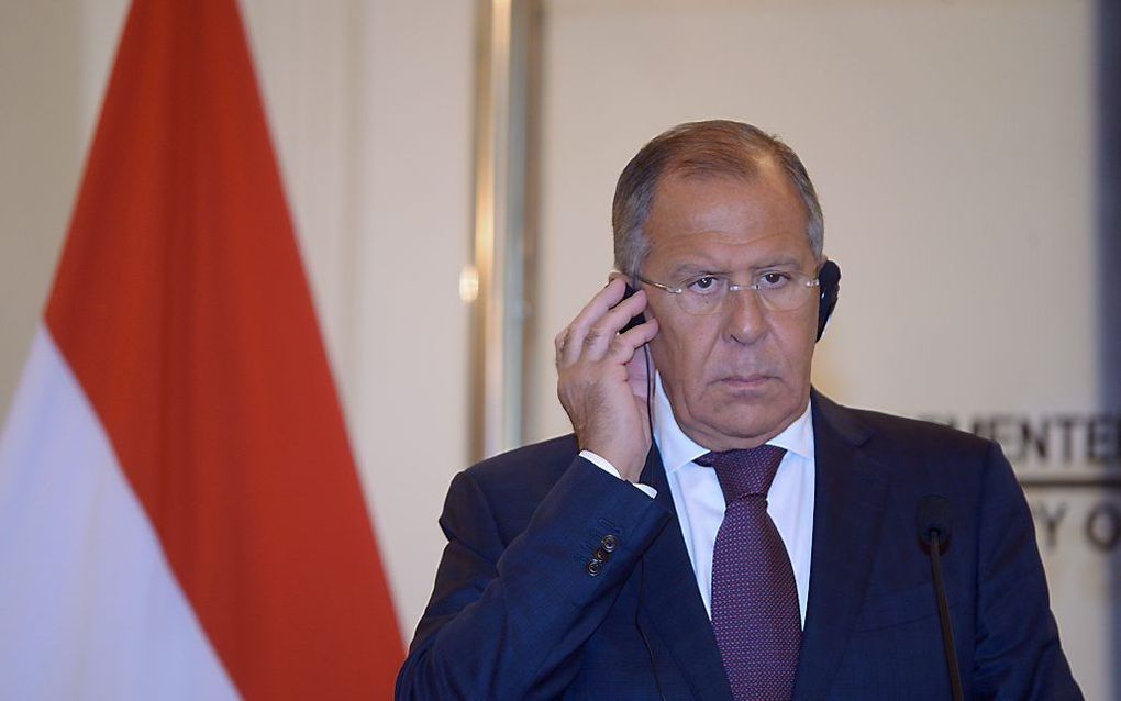 Lavrov. beeld AFP