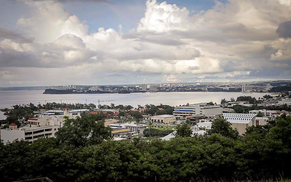 Tamuning op het eiland Guam. beeld AFP