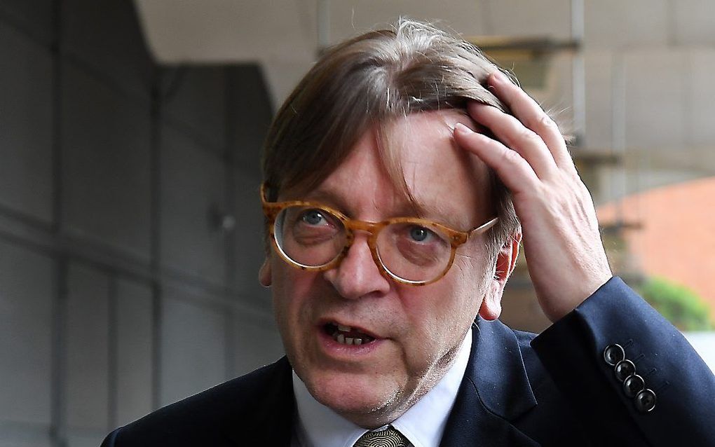 Guy Verhofstadt. beeld EPA