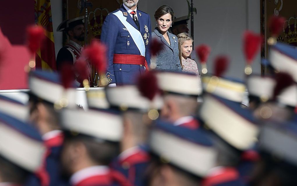 Koning Felipe. beeld AFP