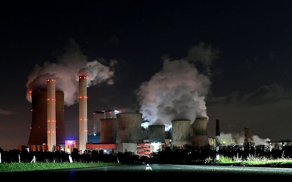 Bruinkoolindustrie in Bergheim. beeld EPA