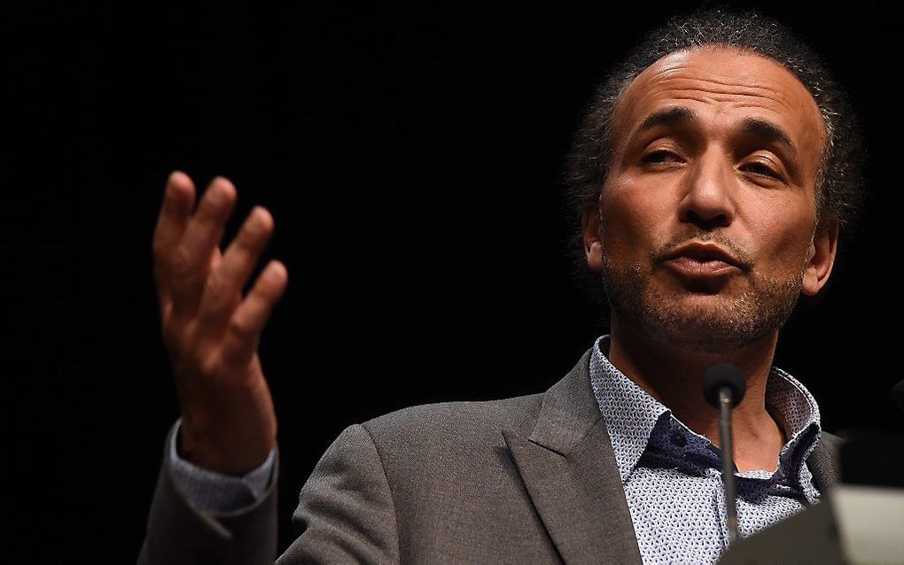 Tariq Ramadan. beeld AFP