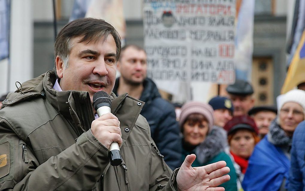 Saakasjvili. beeld EPA