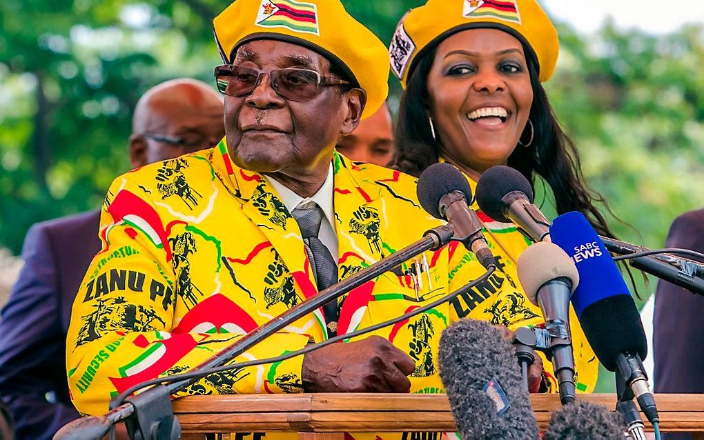 Mugabe. beeld AFP