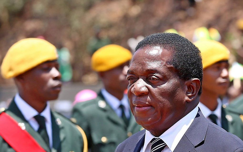 Mnangagwa. beeld EPA