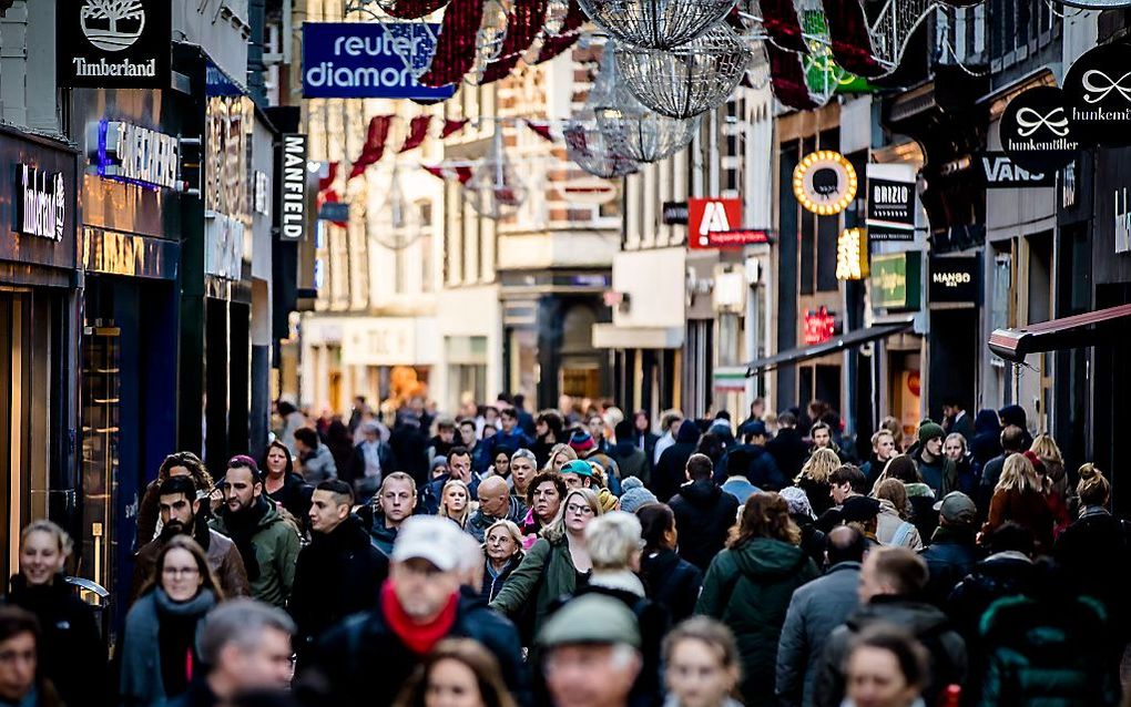 Winkelstraat in Amsterdam. beeld ANP