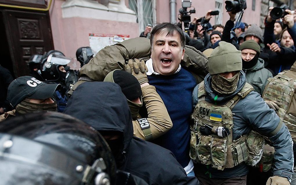 Michail Saakasjvili. beeld EPA