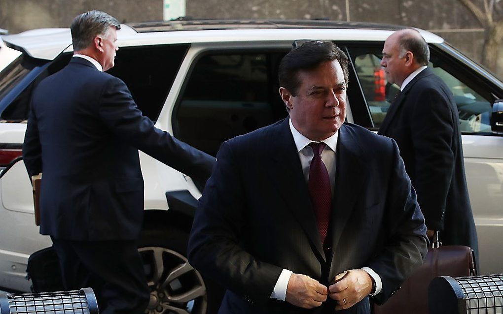 Paul Manafort in december 2018 in Washington. beeld AFP