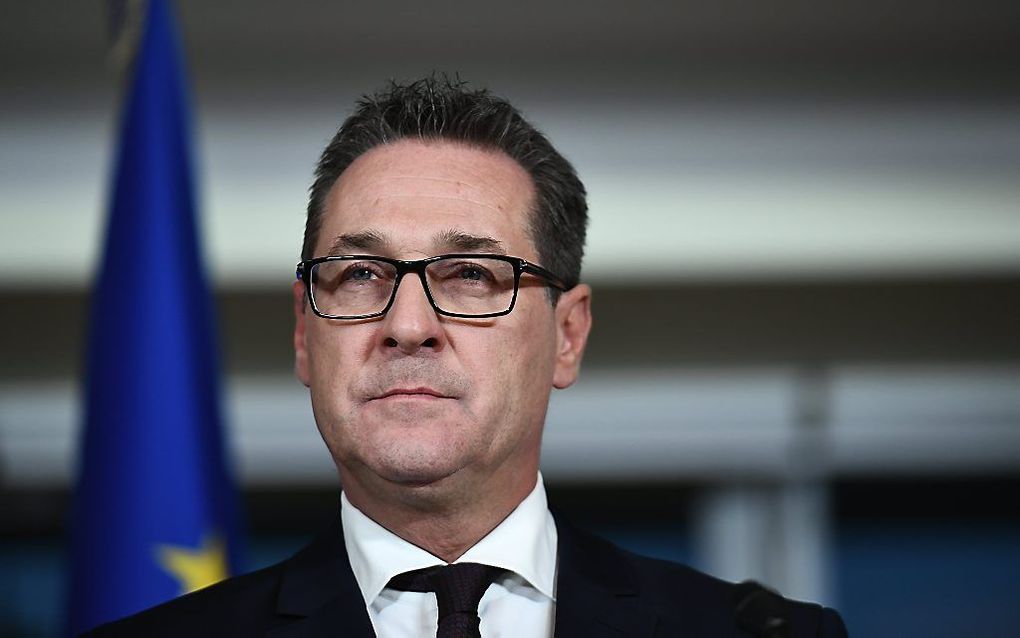 Strache. beeld EPA