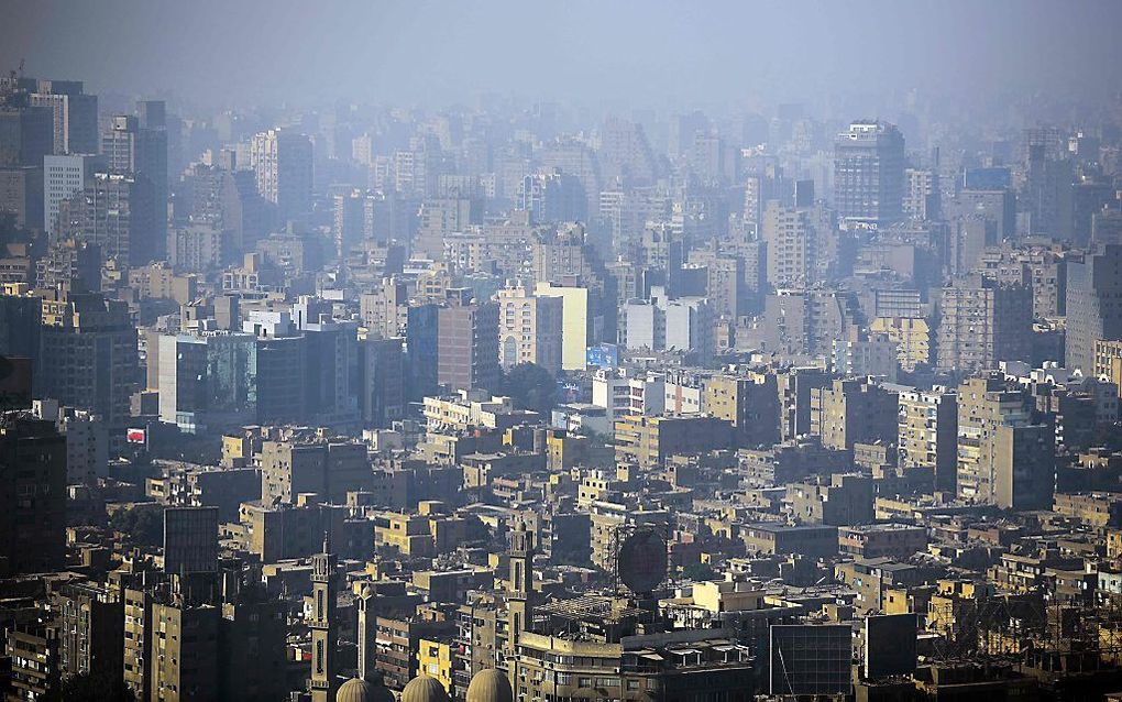 De skyline van Giza. beeld AFP