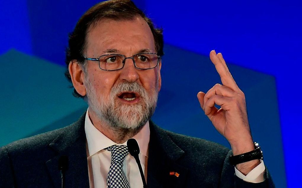 Rajoy. beeld AFP