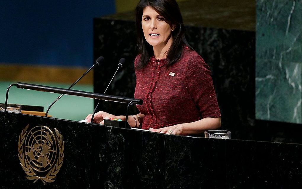 Nikki Haley. beeld EPA