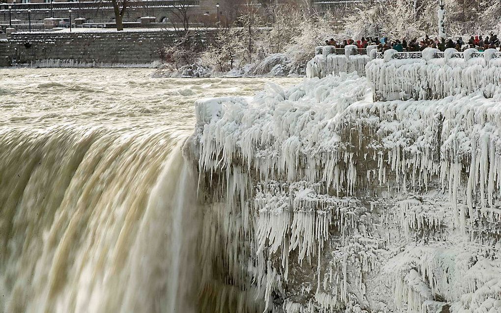 De Niagarawatervallen. beeld AFP