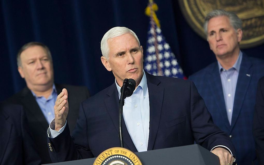 Pence. beeld EPA