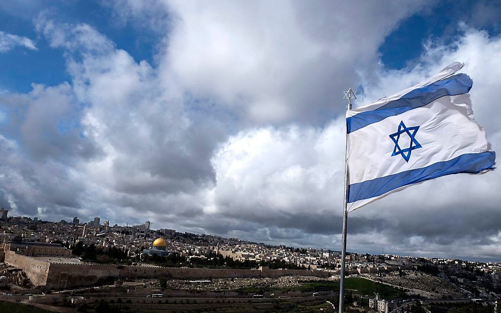 „Gods weg met Israël in de geschiedenis onderstreept dat God leeft.” Foto: Jeruzalem. beeld EPA, Jim Hollander