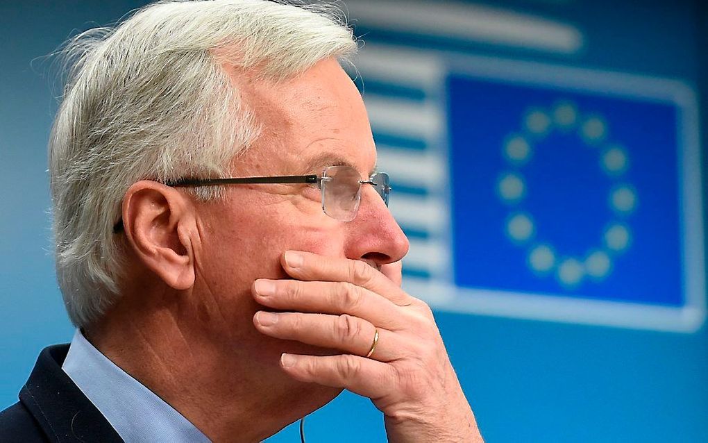 Michel Barnier. beeld AFP