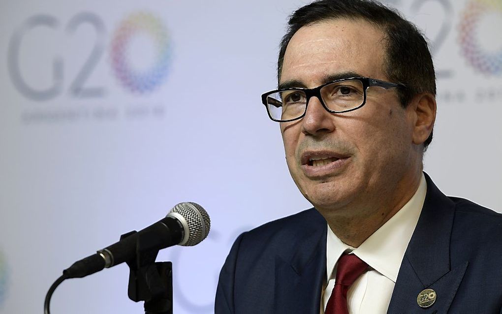 Steven Mnuchin. beeld AFP