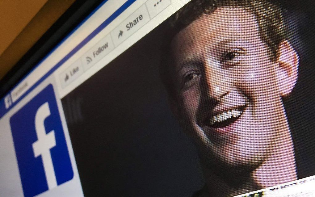 Zuckerberg. beeld AFP