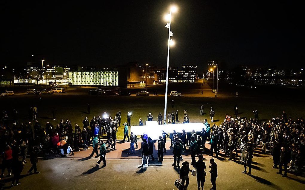 Zullen christenen over honderd jaar ook The Passion accepteren? Foto: In 2018 werd The Passion uitgevoerd in De Bijlmer in Amsterdam-Zuidoost. beeld ANP, Olaf Kraak