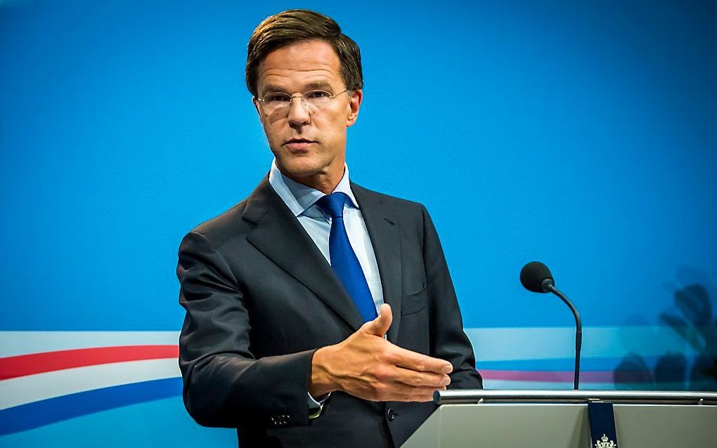 Minister-president Mark Rutte. beeld ANP