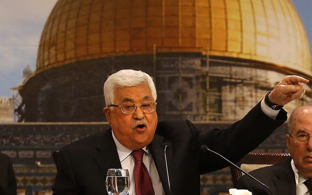 Abbas. beeld AFP