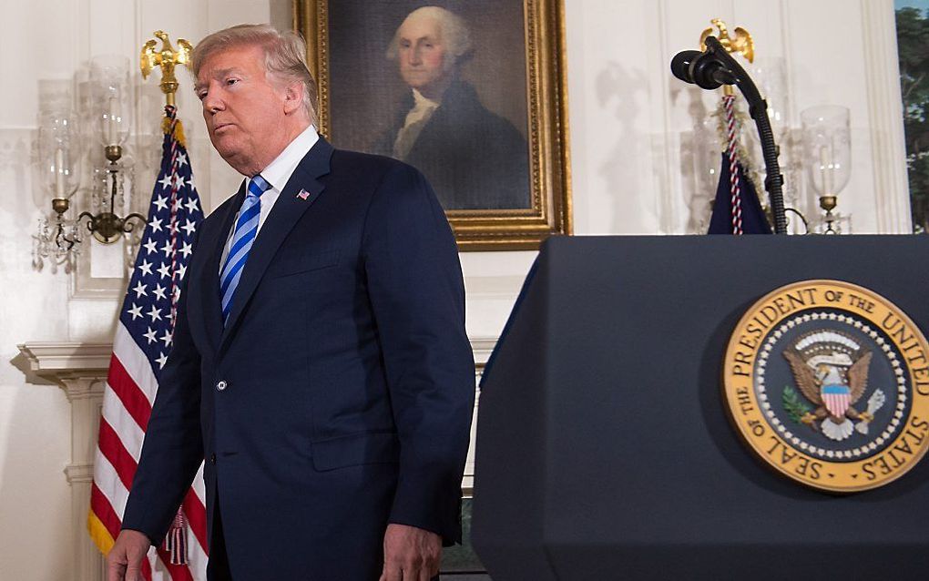 President Trump. beeld AFP, Saul Loeb